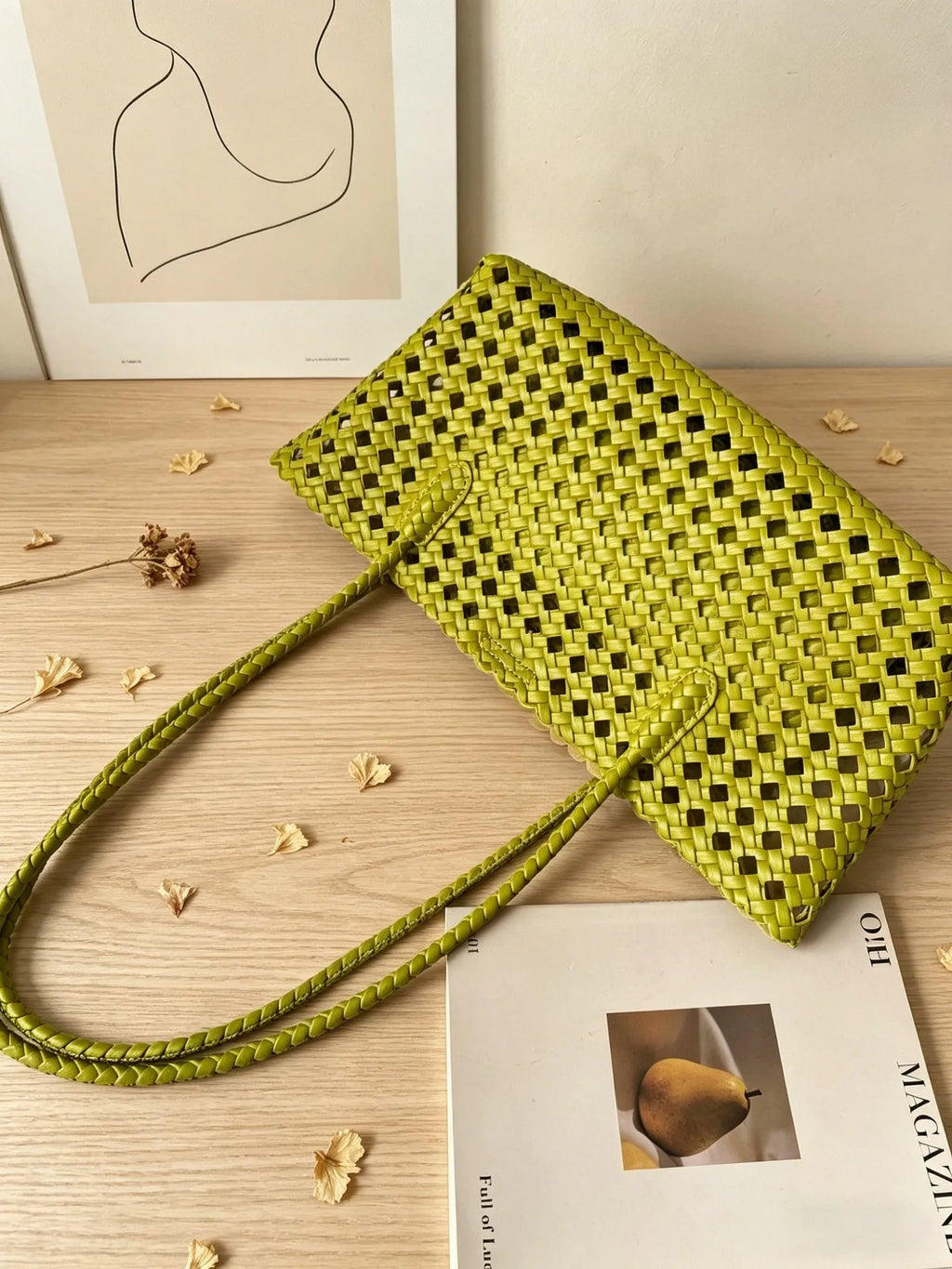 Elegant 2026 Vacation Basket Bag Hollow Out Shoulder Tote Handbag Unisex