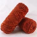 Velvet Polyester Yarn 100g 130m Amigurumi Plush Chenille for Knitting Dolphin