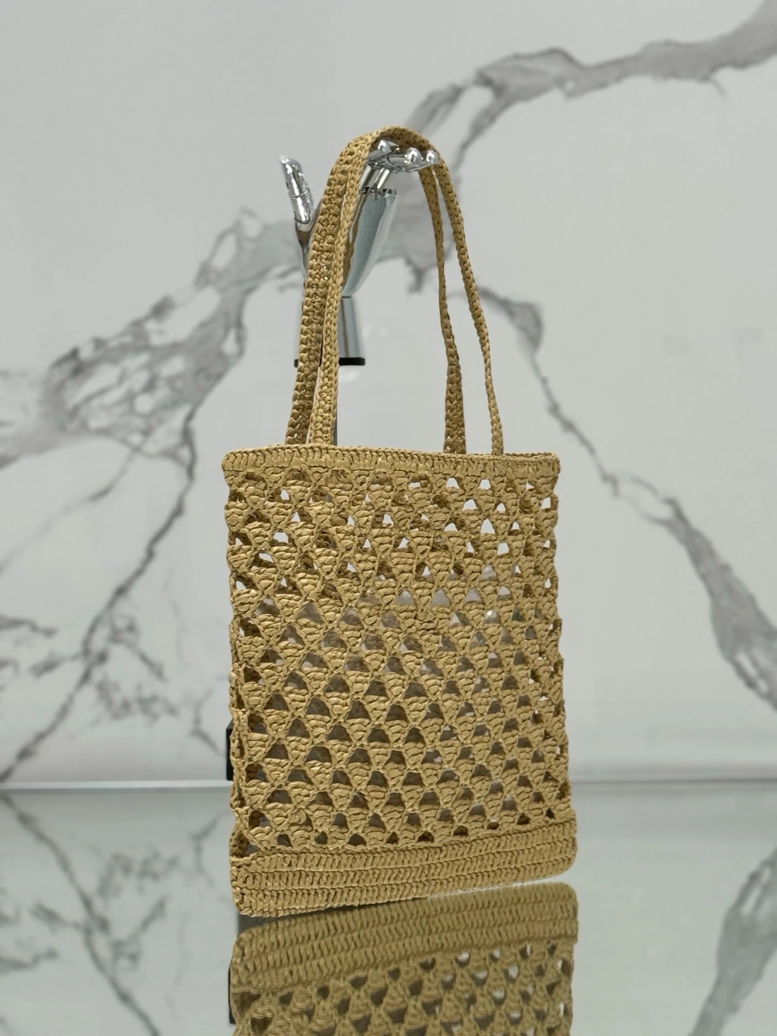 Luxury Designer Crochet Bag For Women 2026 Casual Shoulder Beach Tote