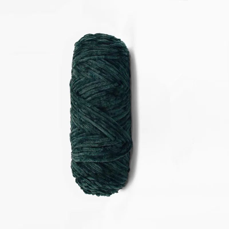 Fil de polyester velours 100g 130m Chenille peluche Amigurumi pour Tricot Dauphin