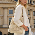 Summer 2026 Womens Handwoven Tote Bag Large Capacity Rattan Basket Beach Handbag