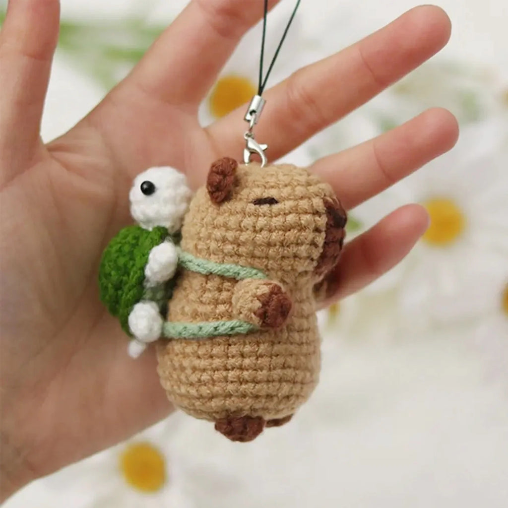 Capybara Crochet Kit For Beginners Cute Animal Crochet Set Christmas Gift