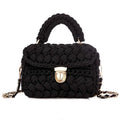DIY Knitted Handbag Rope Woven Ladies Designer Chain Shoulder Messenger Bag