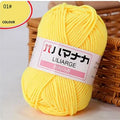 DIY Baby Milk Soft Cotton Wool Yarn For Knitting And Crochet Thick Velvet Fiber