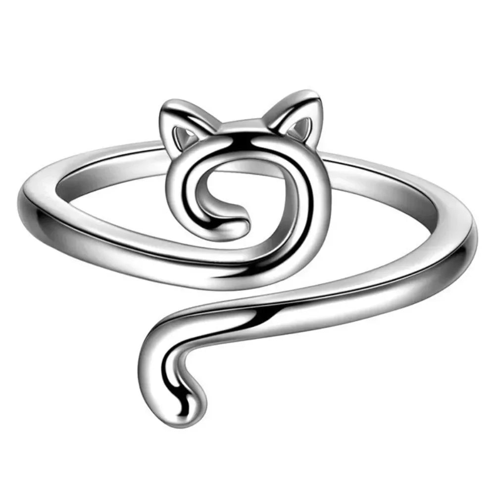 Adjustable Crochet Tension Ring For Beginners Cat Themed Yarn Guide Ring