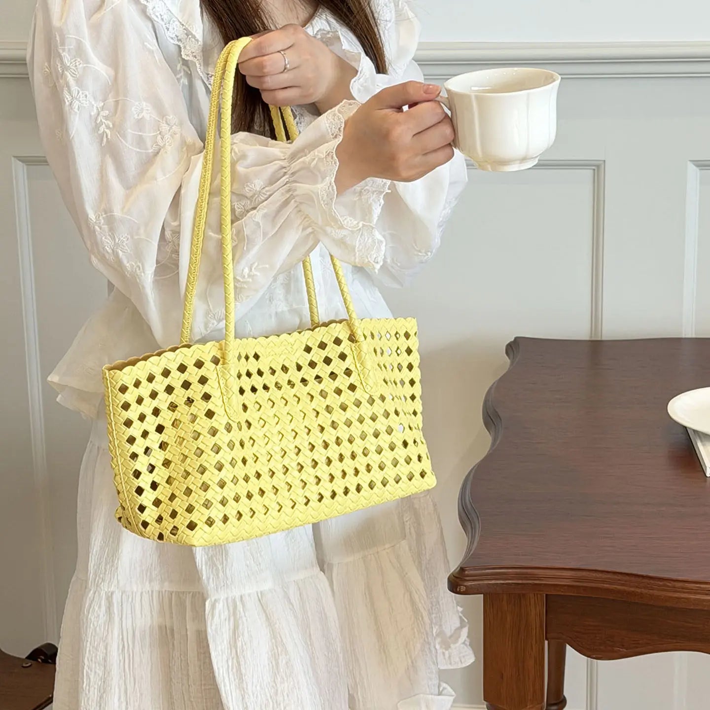 Élégant Sac de Vacances 2026 Sac Fourre-tout Creux à Bandoulière Unisexe