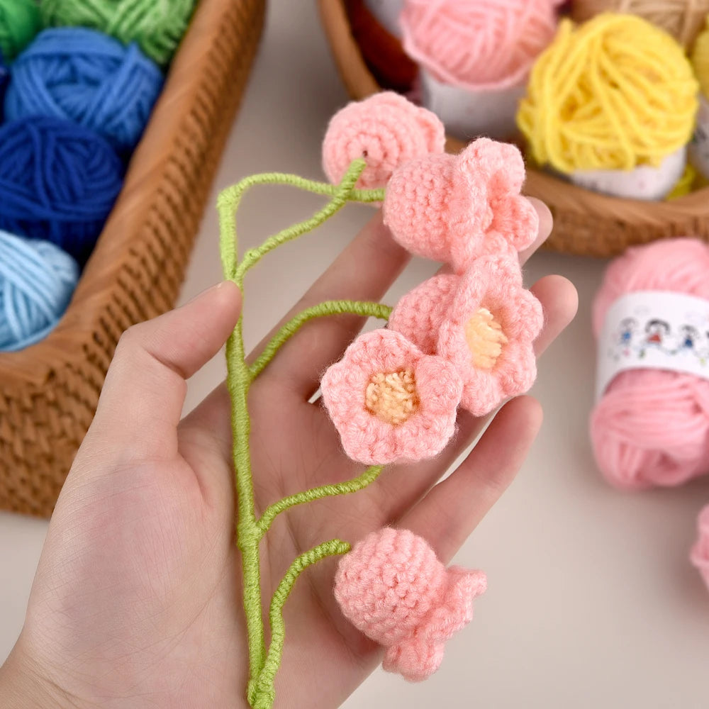12 Color Acrylic Yarn Set For Knitting Crochet Kids Crafting