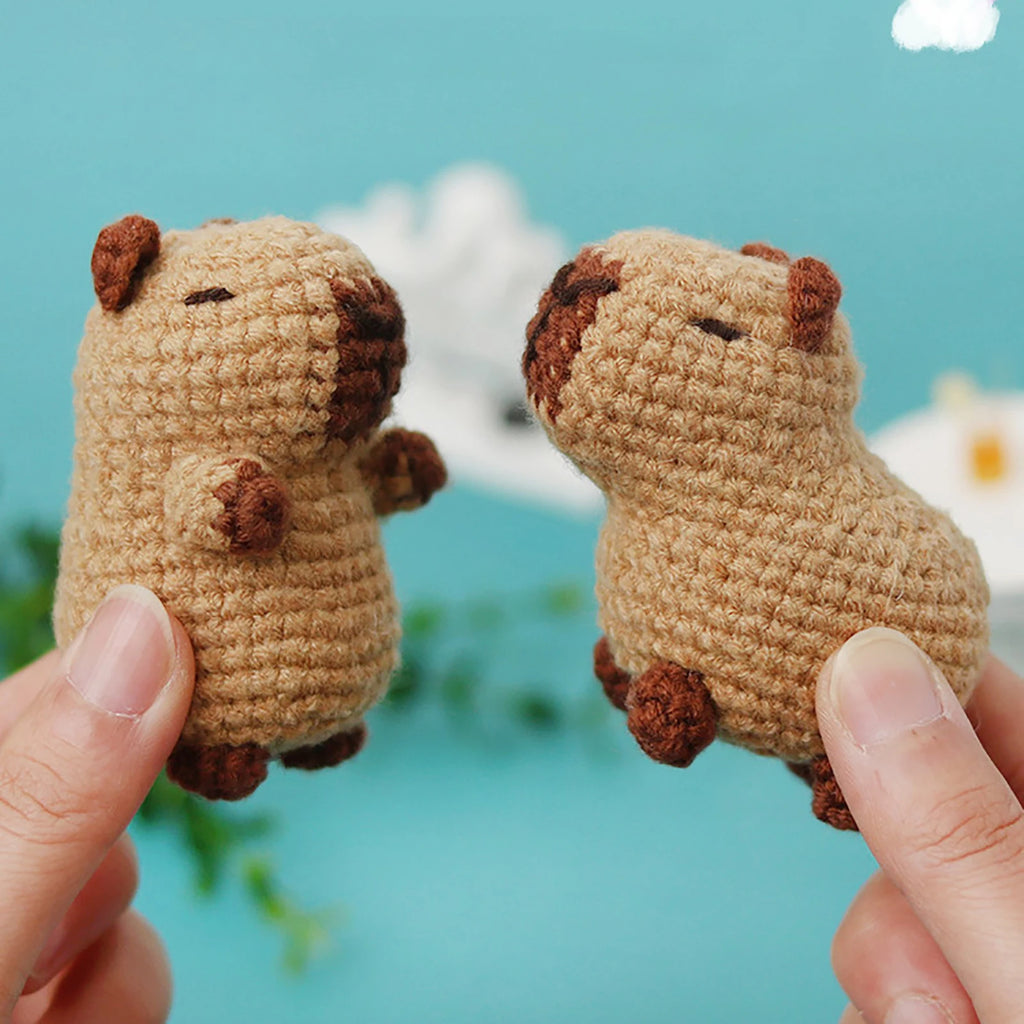 Capybara Crochet Kit For Beginners Cute Animal Crochet Set Christmas Gift