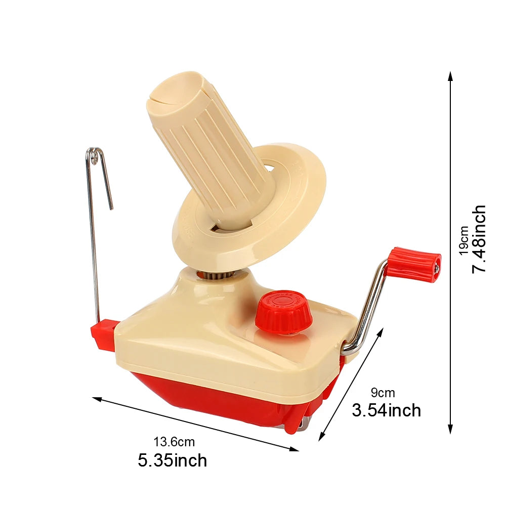 Manual Handheld Yarn Winder For DIY Sewing Thread Skein Making